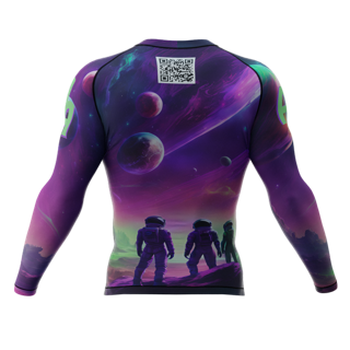 "Exploration" Long Sleeve Rash Guard